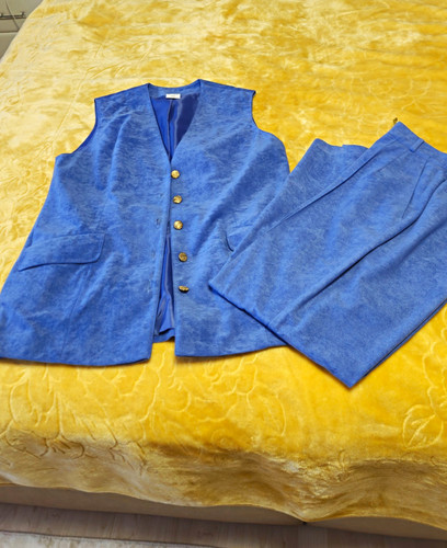 Damen samt hosenanzug set - hosenanzug,