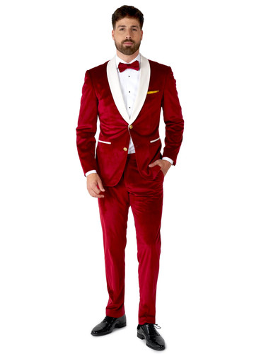 Roter samt deluxe - roter,