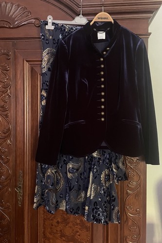 Alba moda damenanzug samt rock - alba,