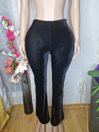 Samthose lange damenhose - lange,