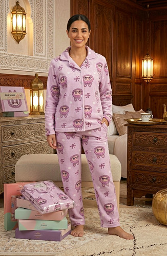 Damen schlafanzug set teilig - schlafanzug-set, 2-teilig