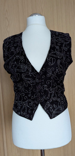 Vintage damen anzug weste - vintage,