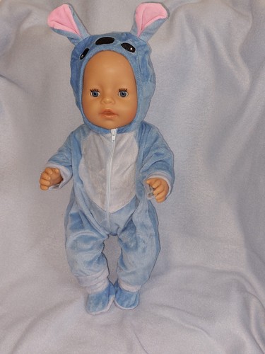 Kleidung stitch blau - kleidung, samt