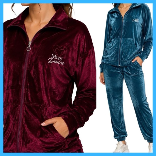 Damen chenille samt sport - damen,