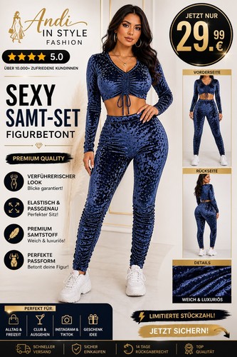 Sexy samt set - set, 2